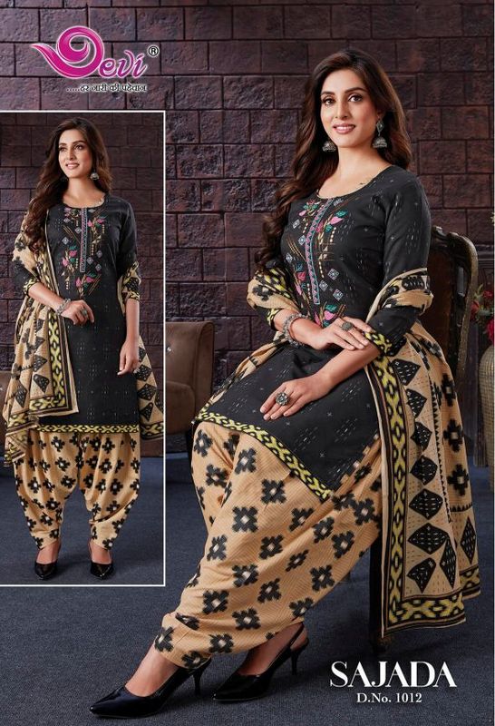 Devi Lizza Regular Wear Wholesale Printed Cotton Readymade Salwar Suit Catalog
